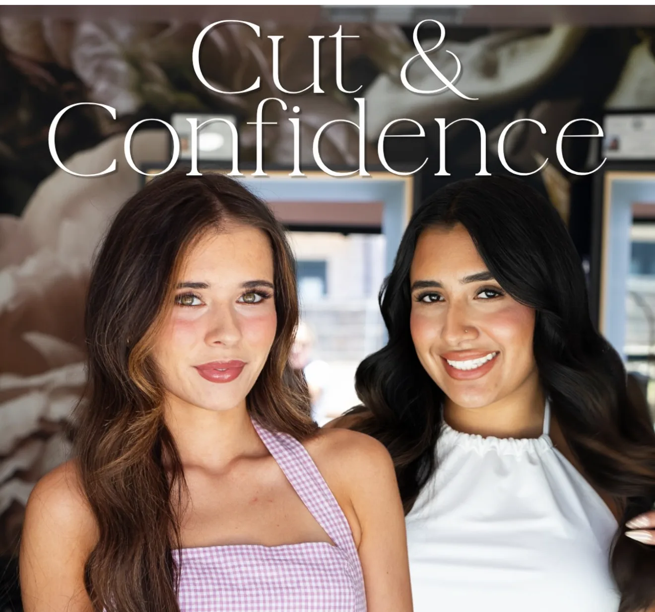 Cut & Confidence offer at Bloom Salon ATX: two stylists featured in the new-guest haircut, personalized styling lesson, and gift bag promotion in Austin, TX